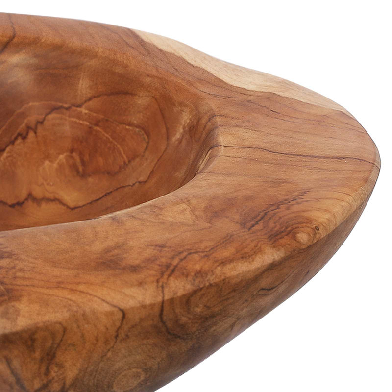 Solid Wood Decorative Bowl