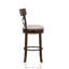 Tabouret de bar pivotant en bois massif de 19,5 po de largeur Hesser, ensemble de 2-1164077196-1164077197