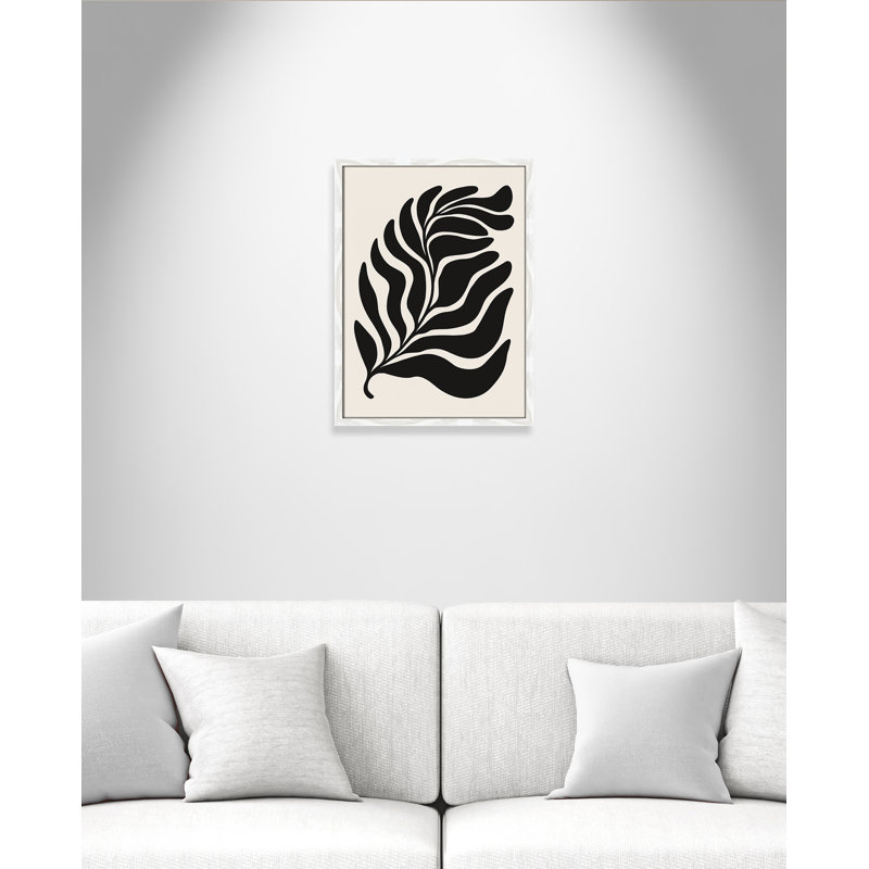 «Flow of Nature Print» par Royle, Grain de bois blanc, L 17 po x H 23 po, Impression encadrée