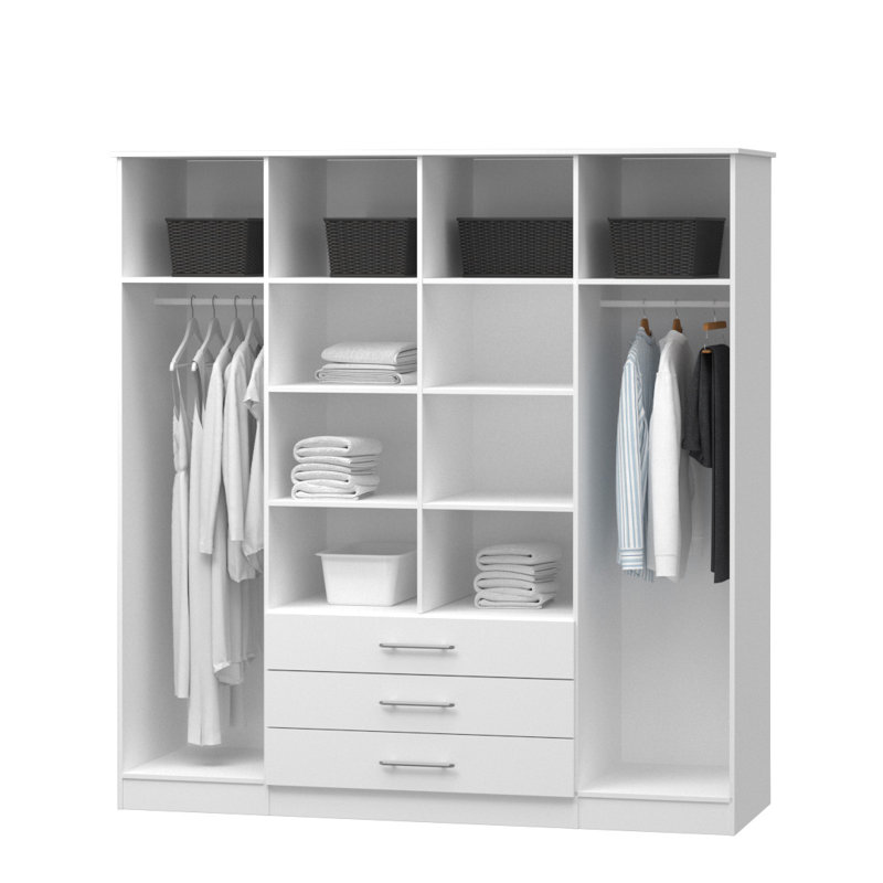 Dziadul 4 Door Manufactured Wood Wardrobe