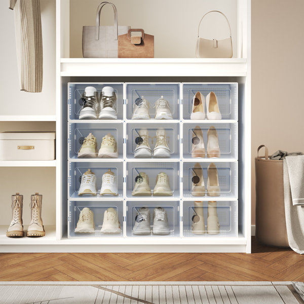 Shoe Storage Boxes | Shoe Containers & Shoe Box Organizer