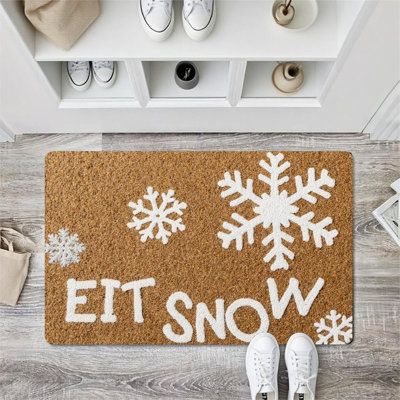 Paillasson Let L Snow, 24 L x 36 l, pour porche d'entrée