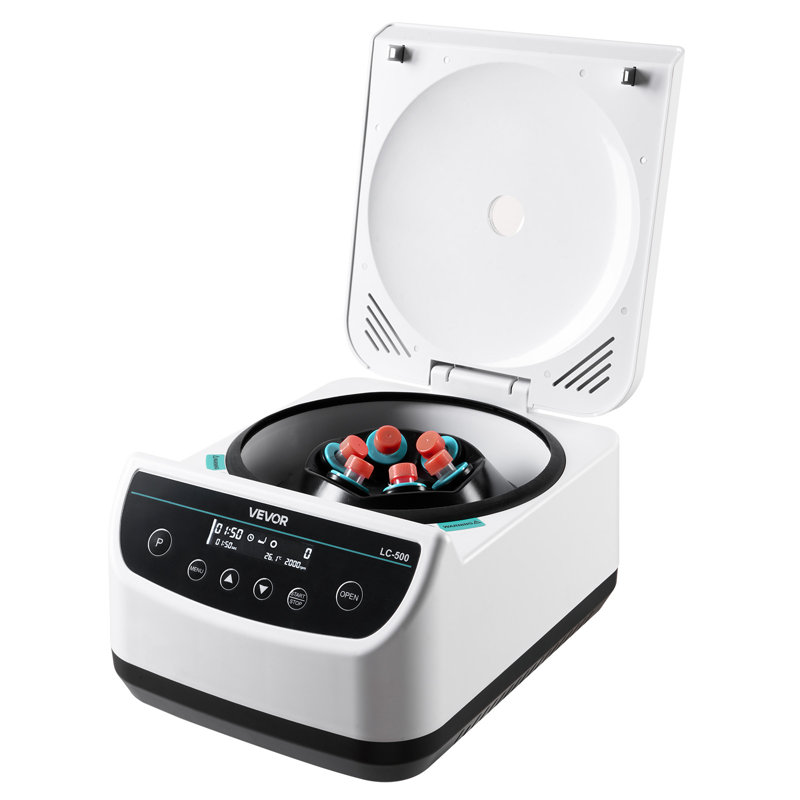 Centrifuge Machine 2/5/10/15/50ml Speed 500-4000rpm with 1 Rotor and Timer