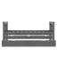Lit plateforme simple avec tiroirs et lit gigogne-1509503152