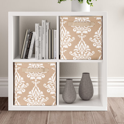 Premium Cubes Fabric Storage Bin