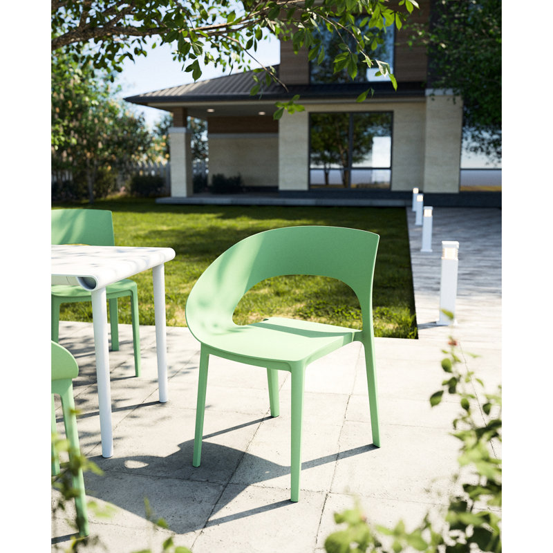 Chaise d'appoint Haze, Vert brume