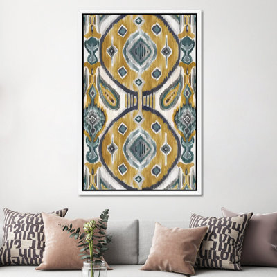 Tile Decor by Eva Watts - Painting on Canvas