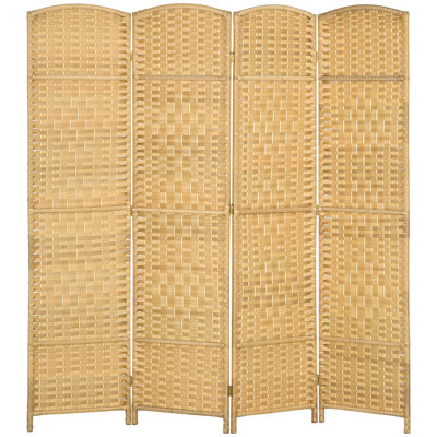 Sharod Panel Solid Wood Folding Room Divider