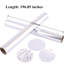 Paquet de 2 rouleaux de papier d'aluminium robustes, feuille de cuisson antiadhésive résistante à la chaleur pour la cuisson et le grillage