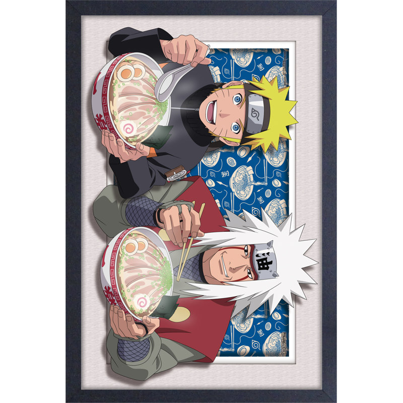 Naruto-Ramen 11x17 Under Plexi Framed Poster