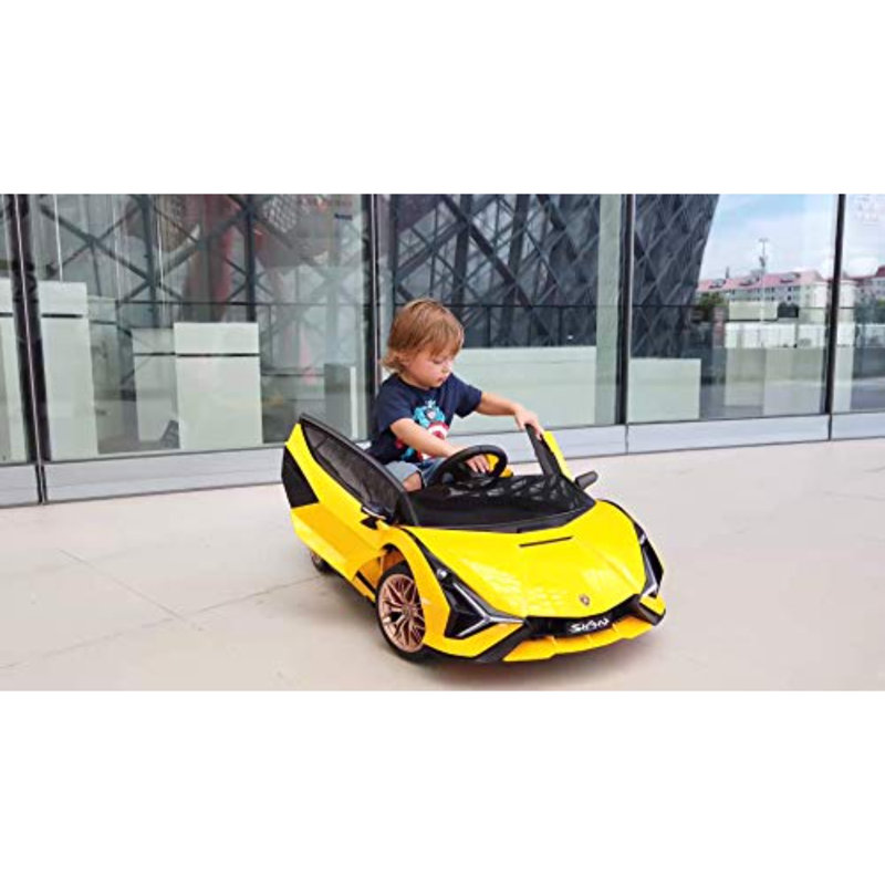 Lamborghini Sian 12v, Jaune