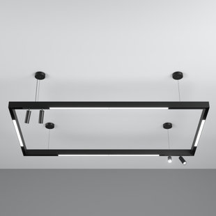 10 - Light LED Square/Rectangle Pendant