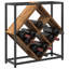 Open Shelving Wine Bottle Rack Old Wood