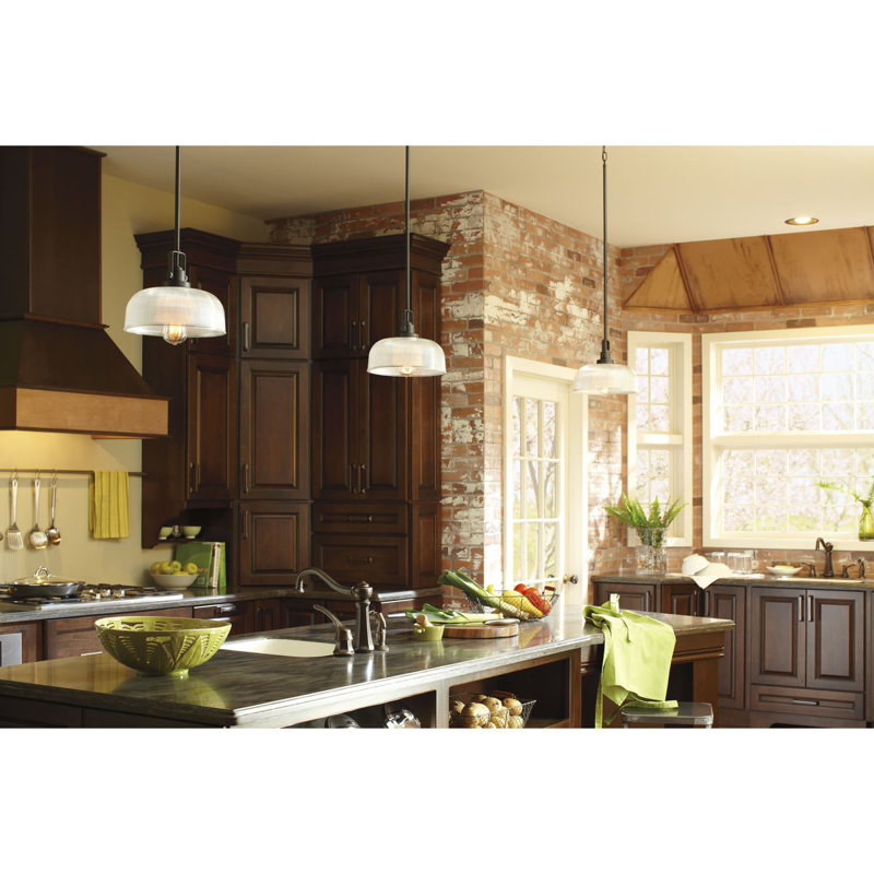 Wortman 1 - Light Single Pendant, Venetian Bronze