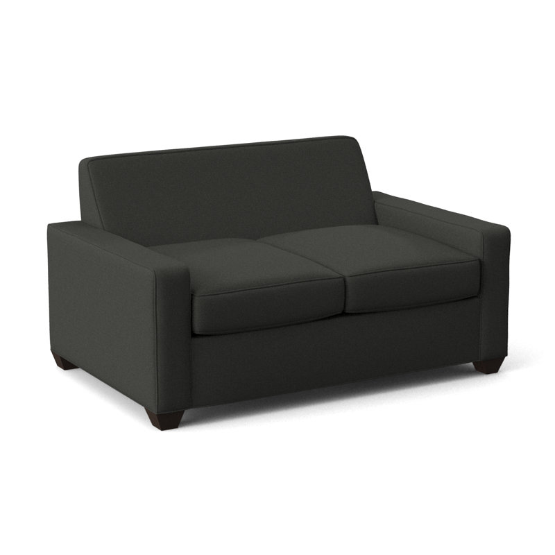 Avery 72" Square Arm Sofa, Cafelle, Dorset Charcoal