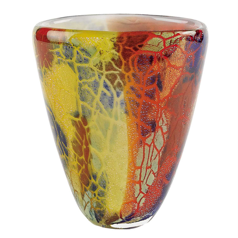 Firestorm Vase, 7'  H x 4' W x 7.5' D