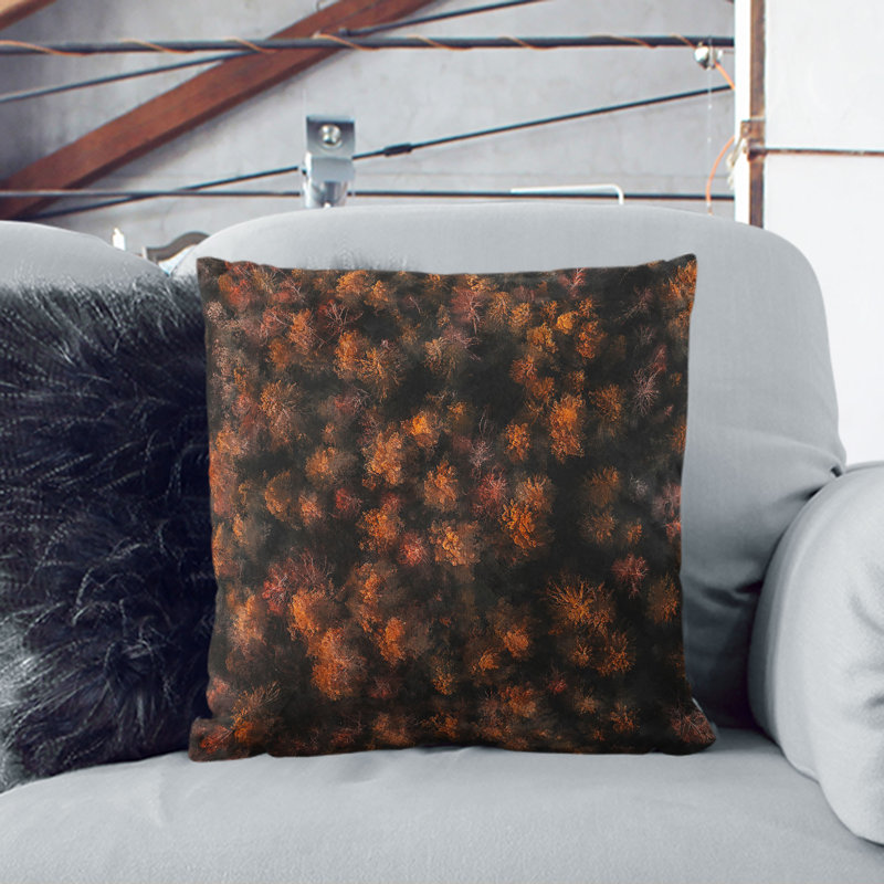 Square Throw Cushion, 40cm H x 40cm W x 15cm D