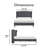 Finch Elmhurst Upholstered Wing Bed Frame-2032328141
