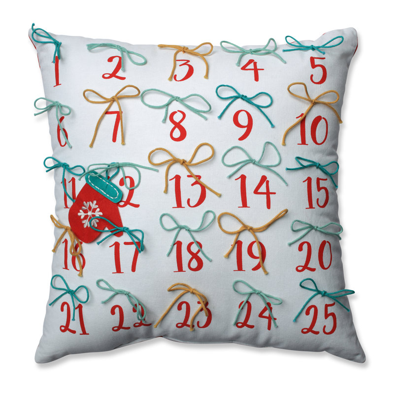 Cotton Reversible Throw Pillow