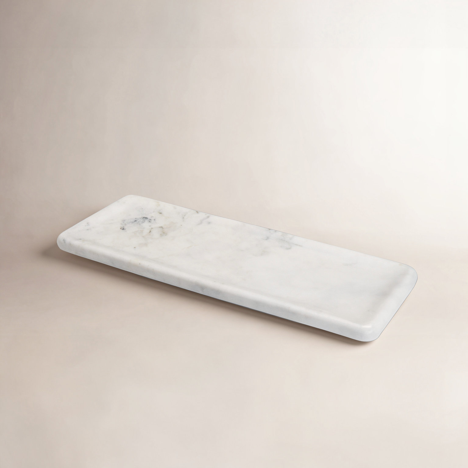 Clara Mae Genuine Marble Decorative Tray