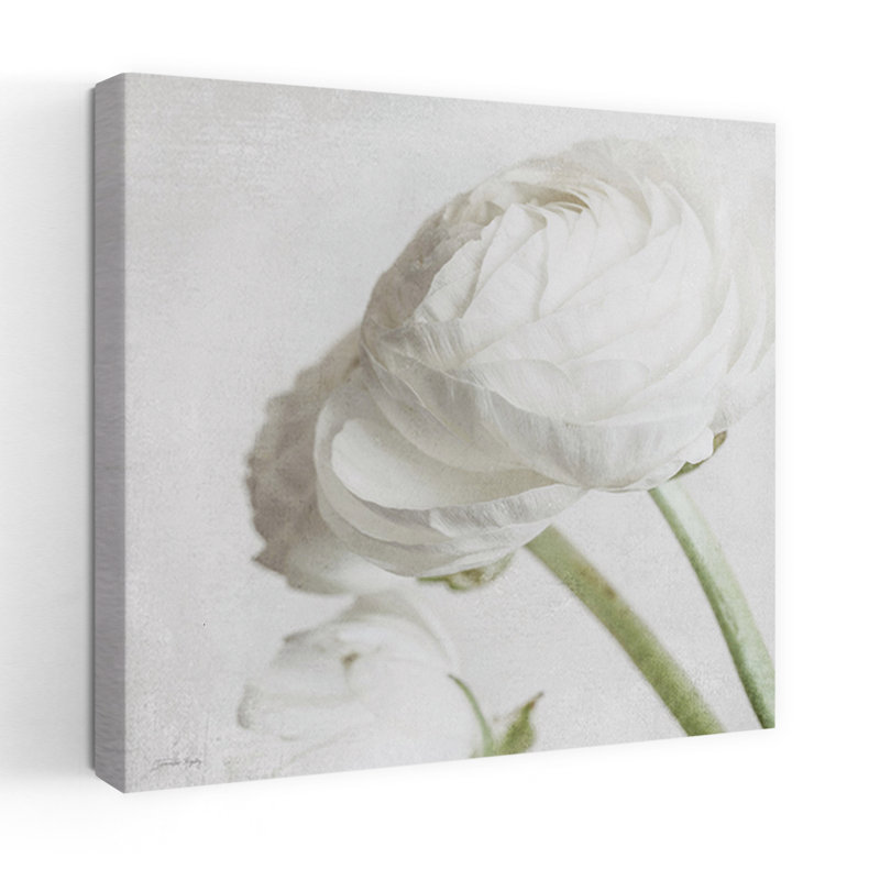 Art contemporain pur et pur pivoine, H 48 po x l 48 po