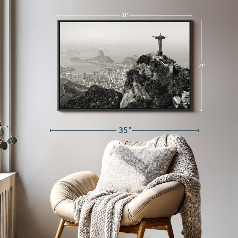 Endroits «Rio De Janeiro en monochrome», H 21 po x l 31 po