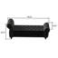 Banc de lit rembourré en velours luxueux avec rangement et dossier haut, parfait pour les chambres à coucher et les salons-1857321599
