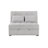 Syeda Convertible Armless Loveseat
