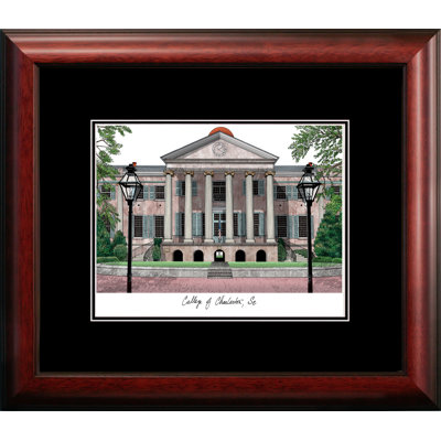NCAA College of Charleston Cougars Academic Lithograph Picture Frame