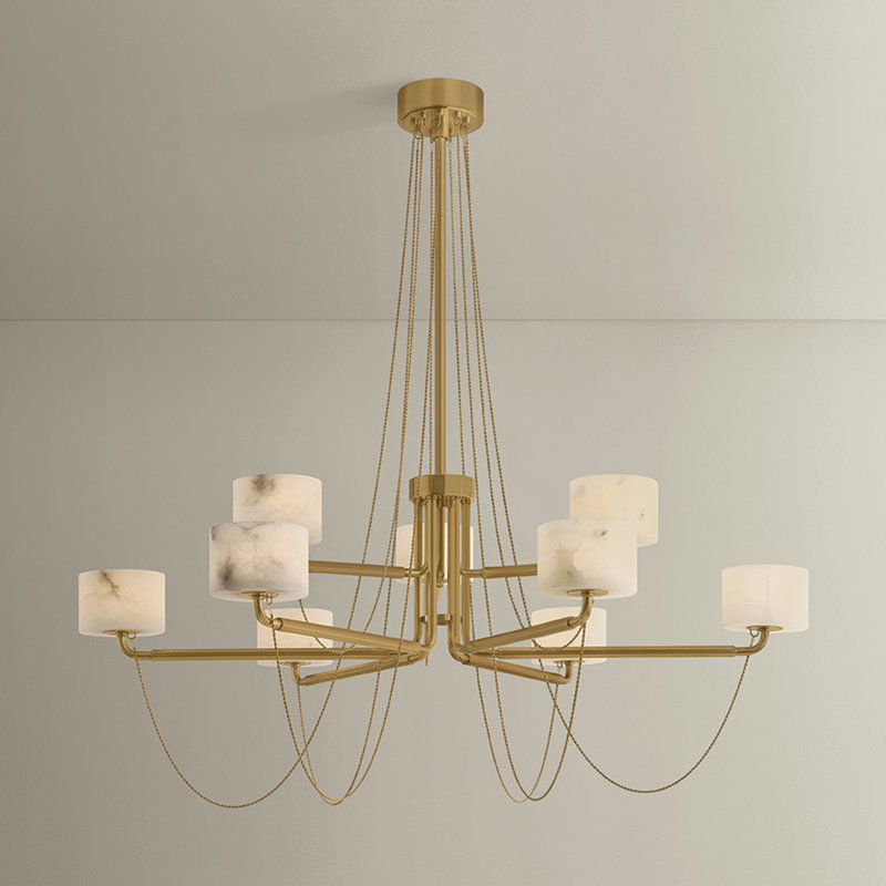 Bunda Chandelier, 47" W