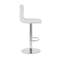 Denmark Swivel Upholstered Adjustable Height Counter Stool with Metal Frame-17924791