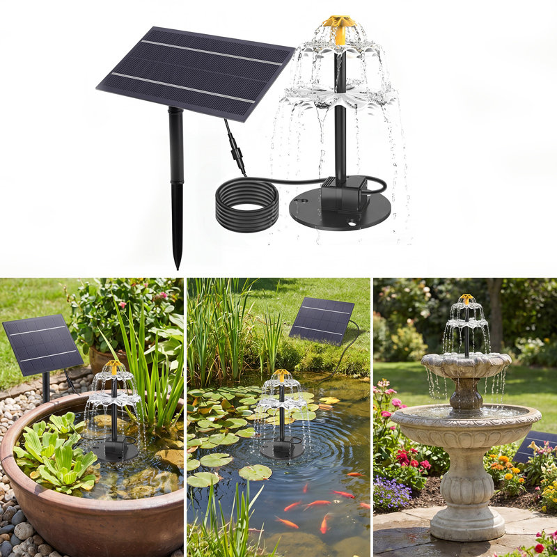 Outdoor Pool Fountain