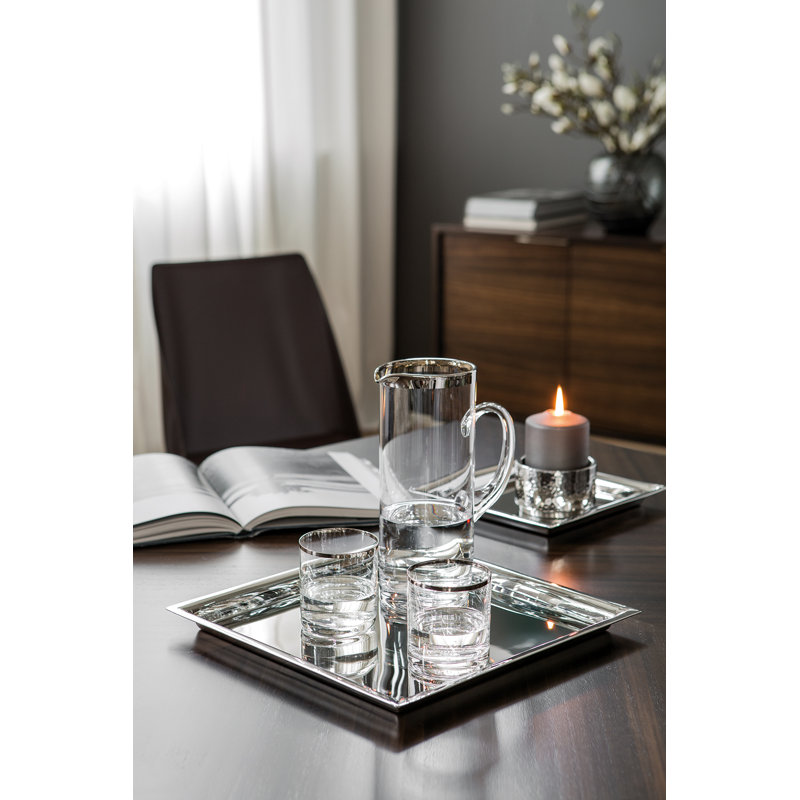 Nagano Metal Tray, 3cm H x 24cm W x 24cm D