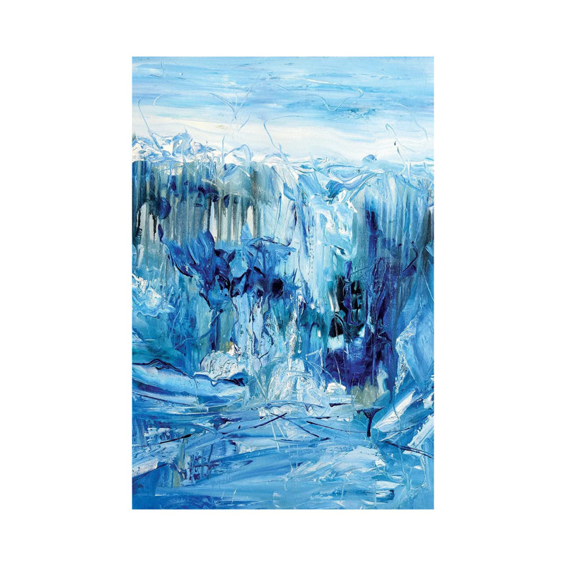 Frozen 1 Piece Wrapped Canvas Painting, 18cm H x 12cm W
