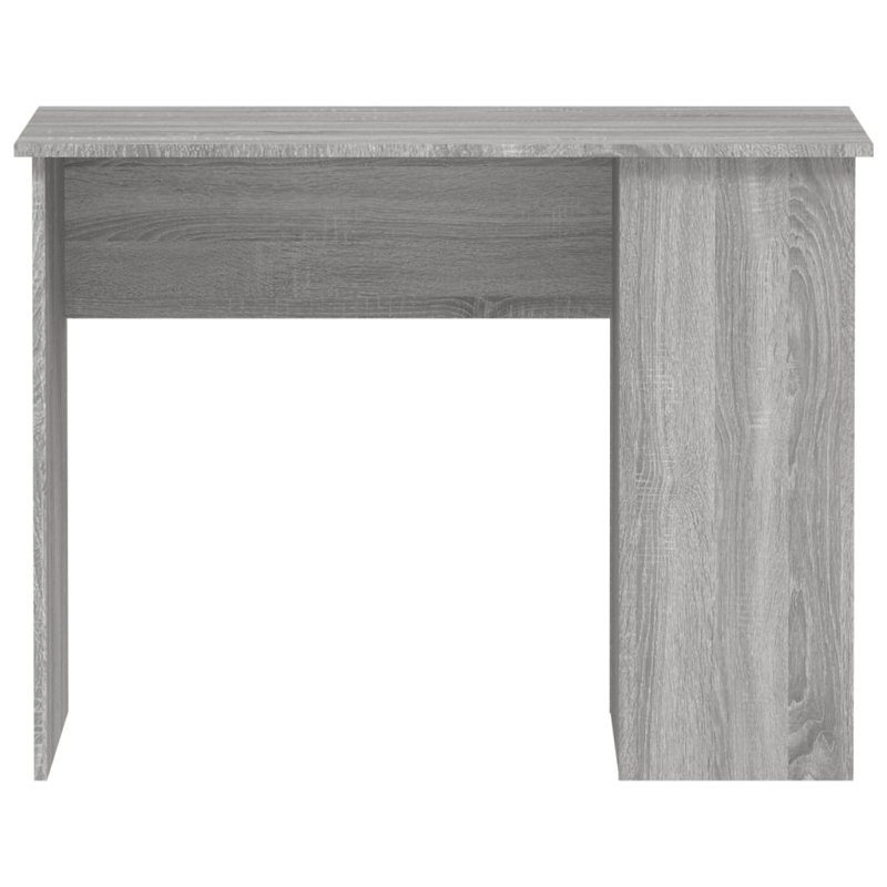 vidaXL Desk Engineered wood Computer Desk, Gray Sonoma
