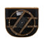 Fauteuil pivotant à 360° avec capitonnage et piètement en bois courbé-635395425