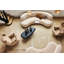 Collage Hand Tufted Wool Abstract Area Rug in Beige-101514587