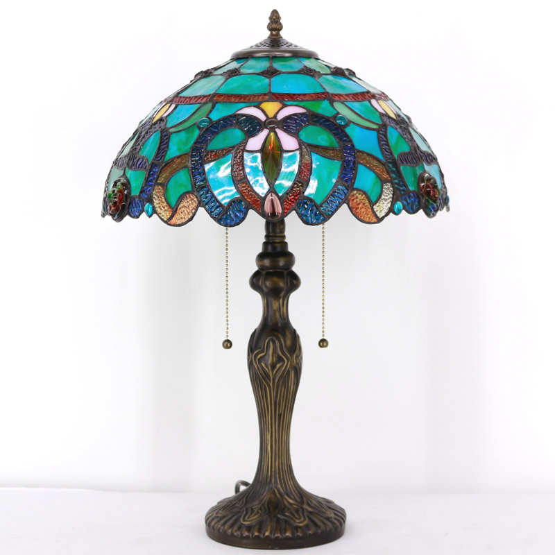 Lampe de bureau en résine Tasha