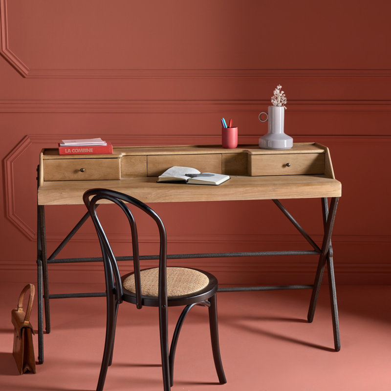 Cummins Solid Wood Writing Desk