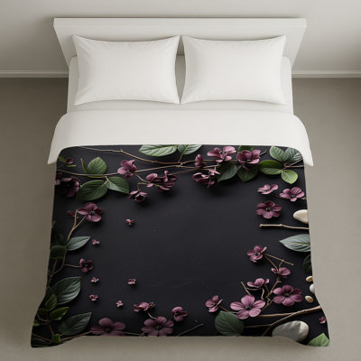 Flowers Bedding Floral Duvet Cover Modern