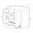 30.00'' Single Bathroom Vanity with Ceramic Top-97827548