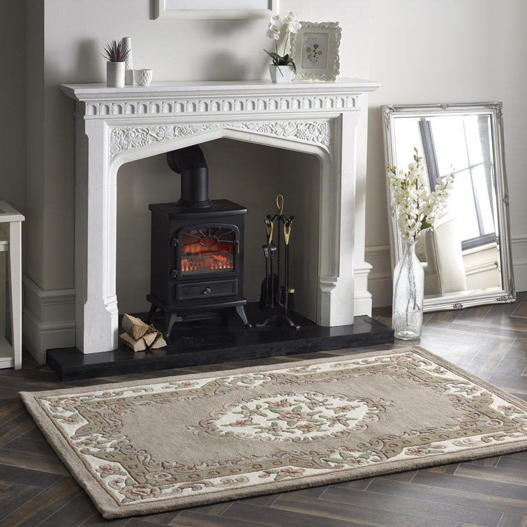 Comfort Oriental Wool Hand Woven Beige