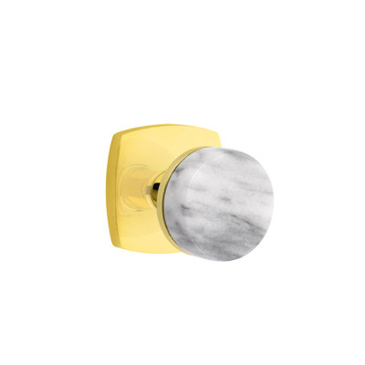 Select Round Knob with Square Rosette
