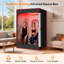 Sauna infrarouge portatif Morfone pour deux personnes, avec chambre à vapeur pour tout le corps et fauteuil chauffant pliable à 9 niveaux avec dispositif de thérapie par lumière rouge