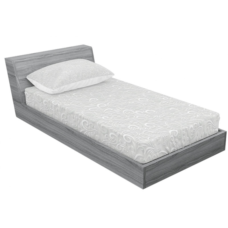 Microfiber Floral Sheet Set, Twin XL Sheet Set with Fitted Sheet