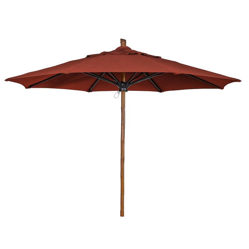 Parasol de marché 9 pi Prestige, Sunbrella® terre cuite