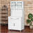 Kitchen Pantry Freestanding Storage Cabinet