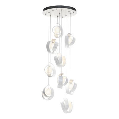Luminaire suspendu géométrique à 9 lumières Riza