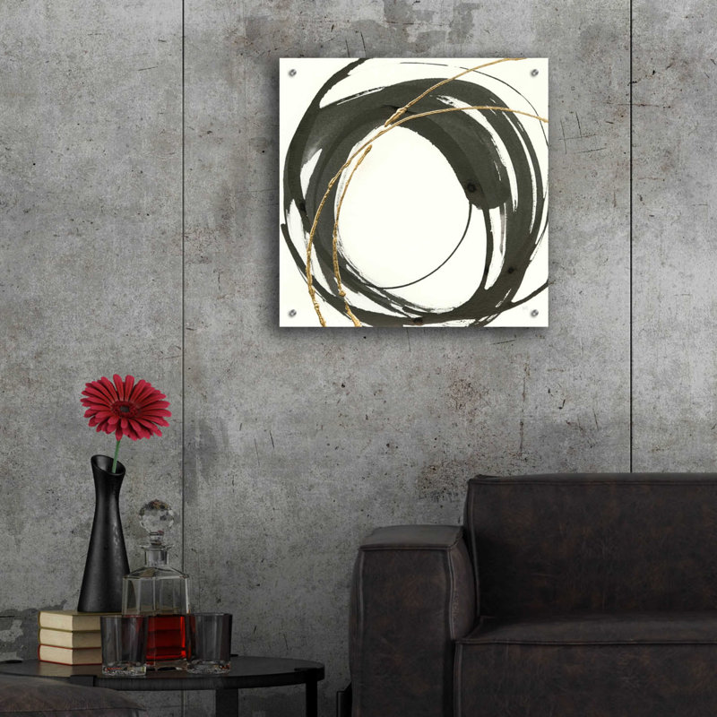 «Gilded Enso IV» par Chris Paschke, H 24 po x l 24 po