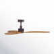 52" Zelda 3 - Blade Standard Ceiling Fan with Remote Control